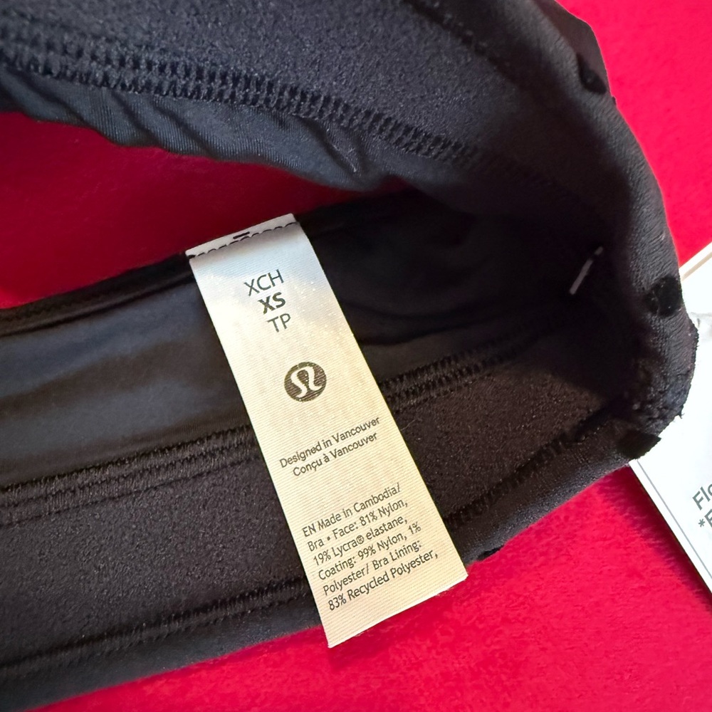 XS new with tags lululemon yoga bra - Picture 4 of 9